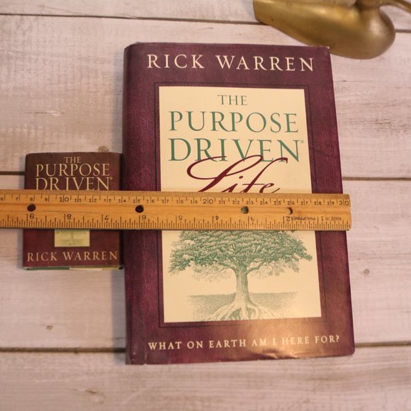 The Purpose Driven Life What on Earth Am I Here For? by Rick Warren Hardcover - Picture 10 of 12